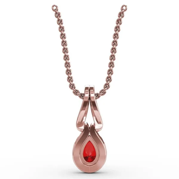 Discount Fana Make A Statement Ruby and Diamond Pendant