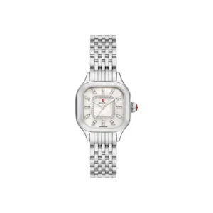 Best MICHELE WATCH Meggie Stainless Steel Diamond Dial Watch