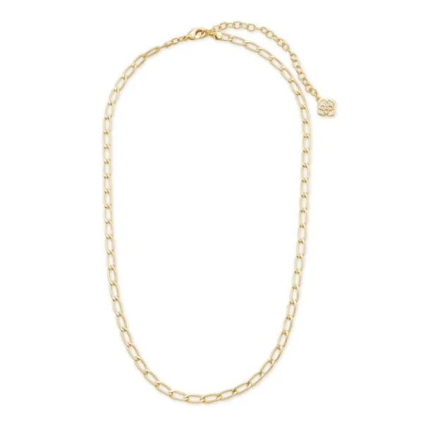 Fashion Kendra Scott Merrick Chain Necklace In Gold