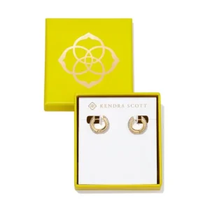 Fashion Kendra Scott Mikki Pave Huggie Earrings