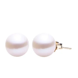 New Kelley Collection 8 mm Freshwater Cultured Pearl Stud Earrings