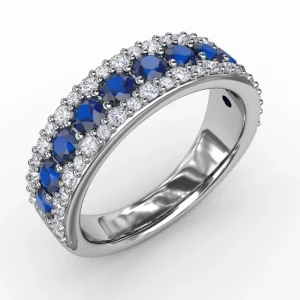 Best Fana No One Like You Sapphire and Diamond Ring