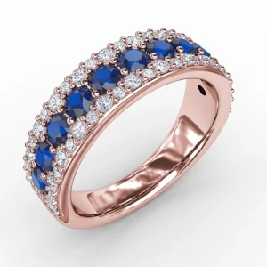 Best Fana No One Like You Sapphire and Diamond Ring