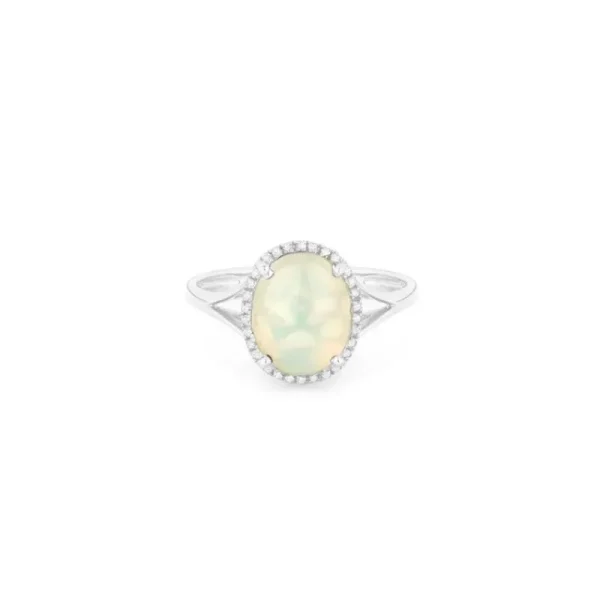 Hot Kelley Collection Opal & Diamond Ring