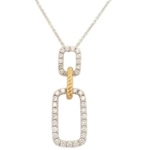 Best Kelley Collection Open Diamond Pendant