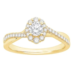 Clearance Kelley Collection Oval Diamond Engagement Ring