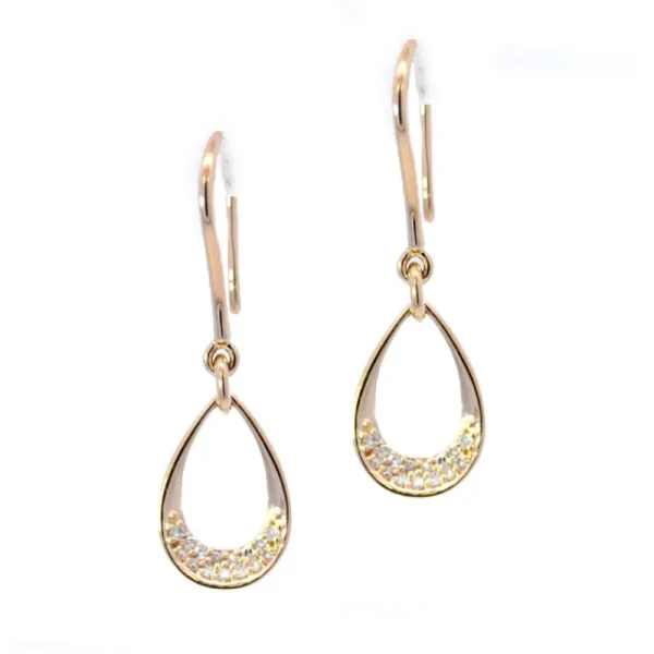 Outlet Kelley Collection Pear Shape Drop Earrings