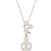 Online Kelley Collection Pearl & Diamond Necklace