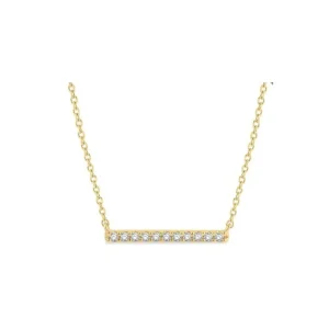 Online Kelley Collection Petite Bar Necklace