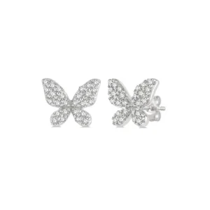 Fashion Kelley Collection Petite Butterfly Earrings