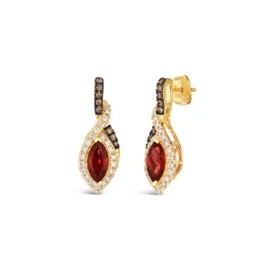 Outlet Le Vian Pomegranate Garnet™ Chocolatier® Earrings