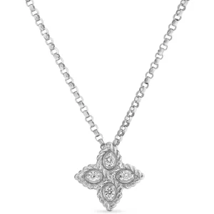 Sale Kelley Collection Princess Flower Small Diamond Necklace