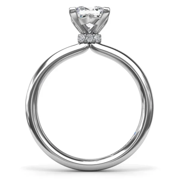 Clearance Fana Princess-Cut Diamond Engagement Ring