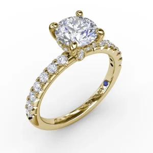 Fashion Fana Quintessential Diamond Engagement Ring