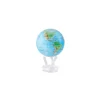 Clearance Mova Globes 6" Blue Relief Map World Globe