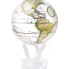 Discount Mova Globes 8.5" Cassini Terrestrial White