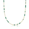 Fashion ENewton Design 15" Choker Hope Unwritten Gemstone-Green Onyx