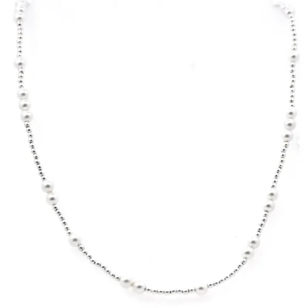 Clearance ENewton Design 17" Choker Hope Unwritten Sterling-Pearl