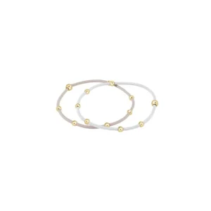 Online ENewton Design "E"Ssentials Bracelet Stack Of 2 - Dove Set