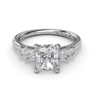 Fashion Fana Radiant Diamond Engagement Ring