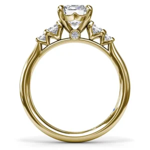 Fashion Fana Radiant Diamond Engagement Ring