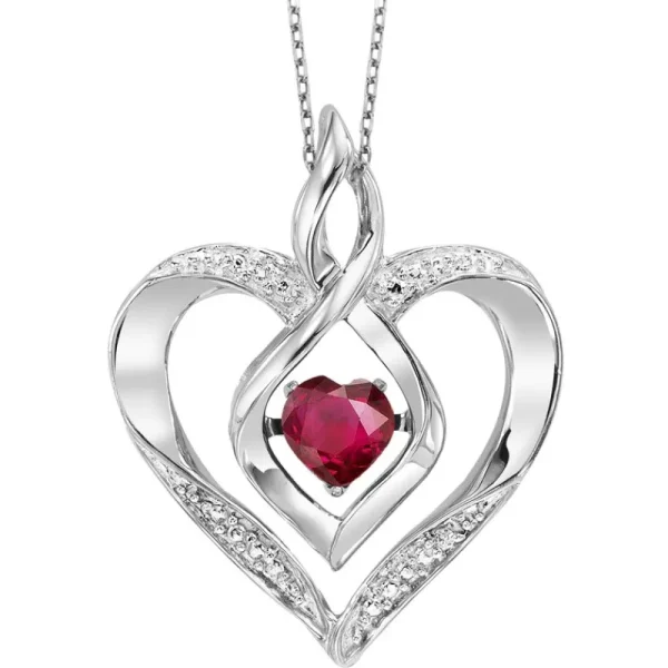 Outlet Kelley Collection Rhythm of Love Ruby Pendant