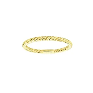 Online Gabriel & Co Rope Design Band