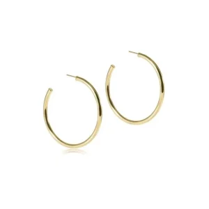 Outlet ENewton Design Round Gold Smooth Hoop