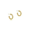 Sale ENewton Design Round Gold Textured Twist Hoop Earrings