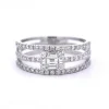 New Kelley Collection 3-Row Diamond Ring