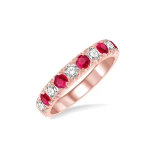 New Kelley Collection Ruby & Diamond Band