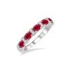 Hot Kelley Collection Ruby & Diamond Ring