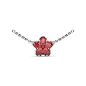 Sale Fana Ruby Magnolia Necklace