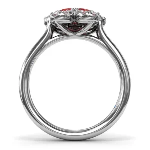 Best Fana Ruby Magnolia Ring