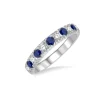 New Kelley Collection Sapphire & Diamond Band