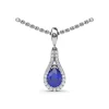 Discount Fana Sapphire and Diamond Wrap Pendant