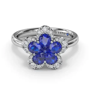 Online Fana Sapphire Magnolia Ring