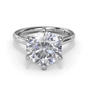 New Fana Six Prong Diamond Engagement Ring