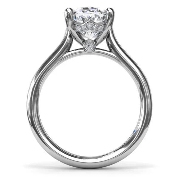 Sale Fana Sparkling Solitaire Diamond Engagement Ring