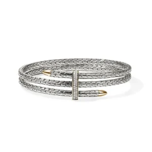 Discount John Hardy Spear Double Flex Cuff Diamond Bracele