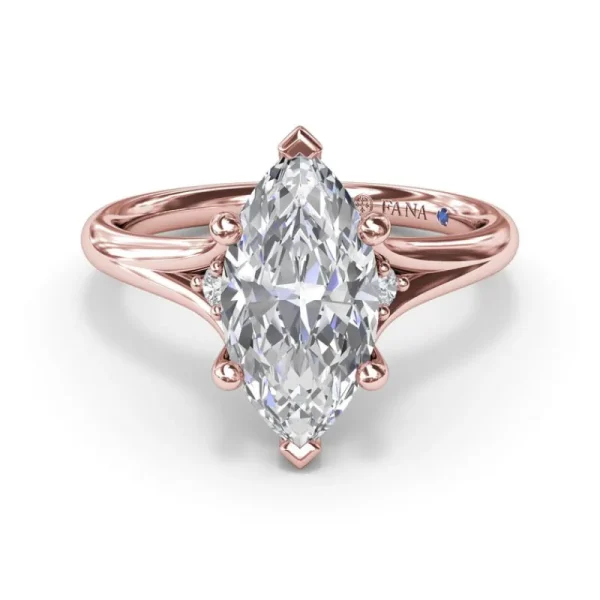 Sale Fana Split Shank Engagement Ring