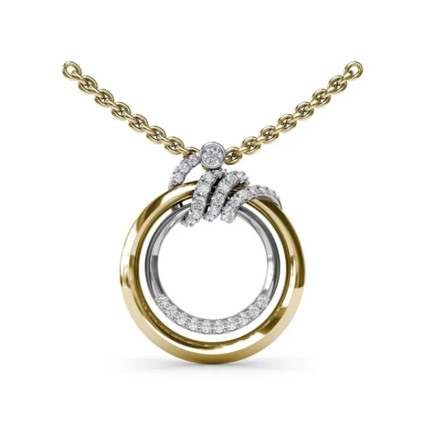 Sale Fana Spyre Double Circle Pendant