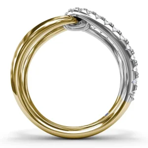 Hot Fana Spyre Sparkling Crossover Ring