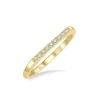 Hot Kelley Collection Stackable Bar Petite Diamond Ring