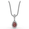 Sale Fana Statement Ruby and Diamond Pendant