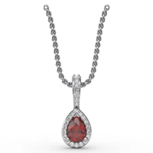 Sale Fana Statement Ruby and Diamond Pendant