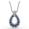 Discount Fana Steal The Spotlight Sapphire and Diamond Pendant