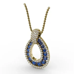 Discount Fana Steal The Spotlight Sapphire and Diamond Pendant