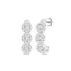 Sale Kelley Collection 3-Stone Lovebright Diamond Hoop Earrings