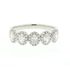 Fashion Kelley Collection 5-Stone Oval Diamond Ring